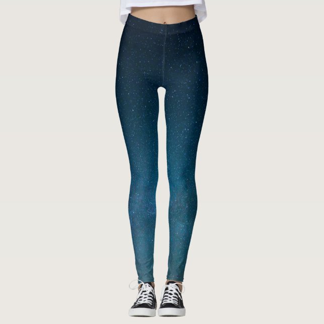 Stjärnorna på natten leggings (Framsida)