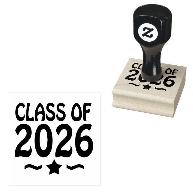 Stjärnornas klass 2026 Studenten Stämpel (Stämplad)