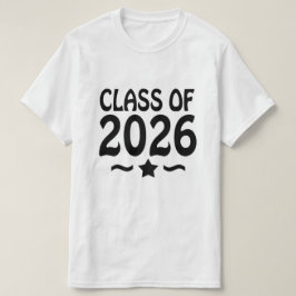 Stjärnornas klass 2026 Studenten T Shirt
