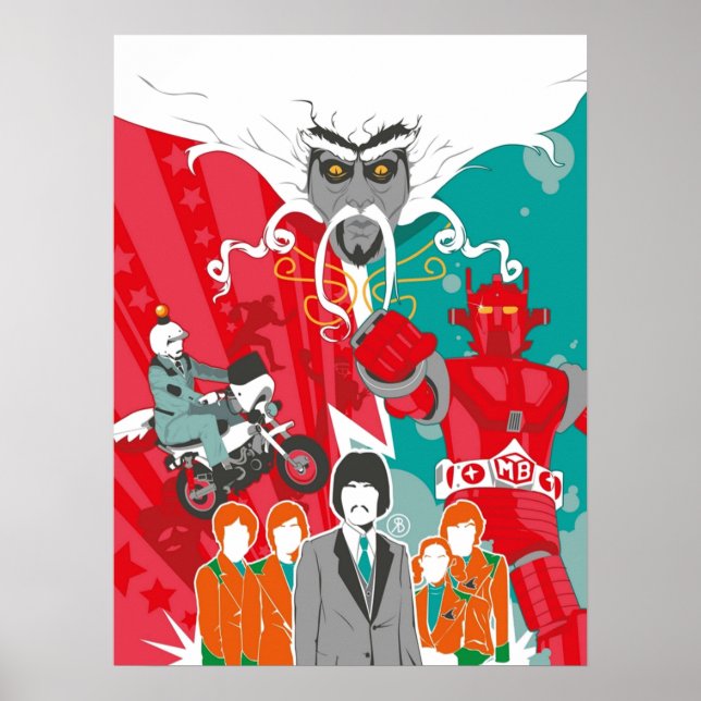 Stjärnornas robot poster (Framsidan)