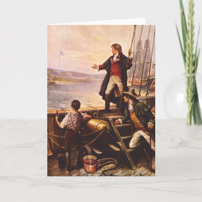 Stjärnornas spridda banderoll av Percy Moran Kort (Framsida)