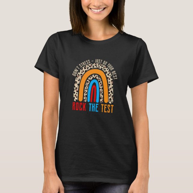 Stjärnprovningsdag Motiveringslärare 4 T Shirt (Framsida)