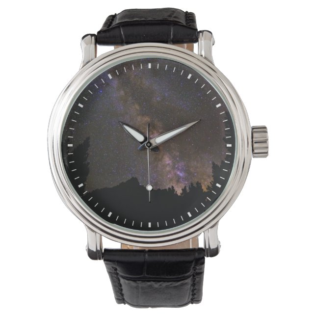 Stjärnrik Vintergata, Kalifornien Armbandsur (Framsida)