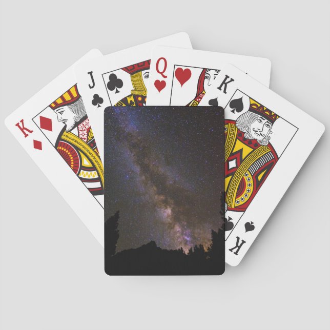 Stjärnrik Vintergatan, Kalifornien Casinokort (Baksidan)