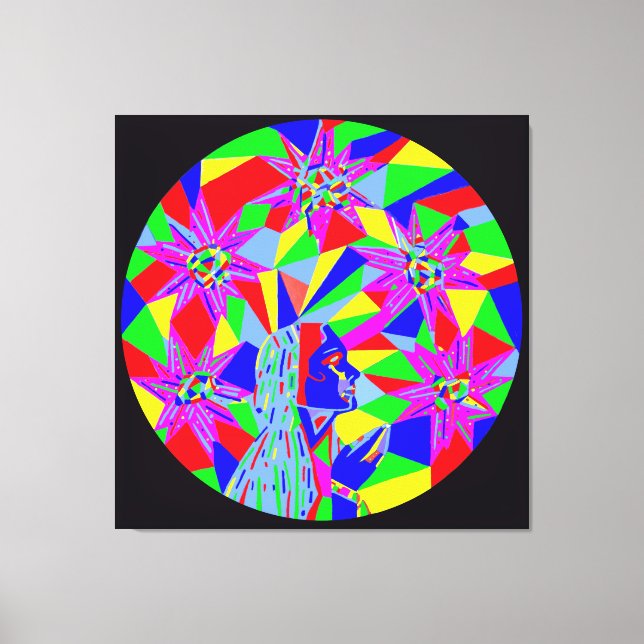 Stjärnsökare Canvastryck (Framsida)