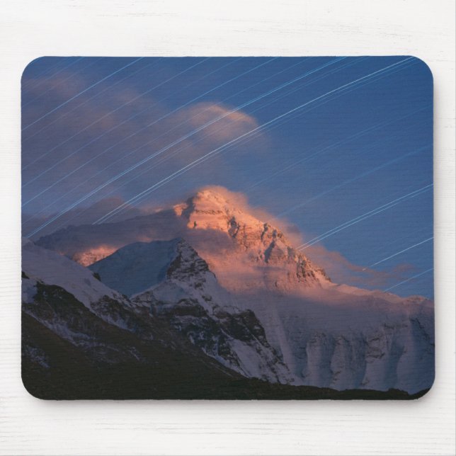 Stjärnspår | Mt. Everest Tibet, Kina Musmatta (Framsidan)
