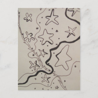 Stjärnspår Vykort