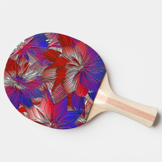 Stjärnsprakande Pingisracket (Baksidan )
