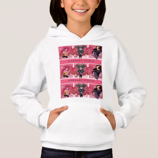 Stjärnstoft familje hoodie! t shirt (Framsida)