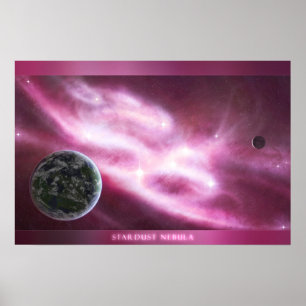 Stjärnstoftnebulosan Poster