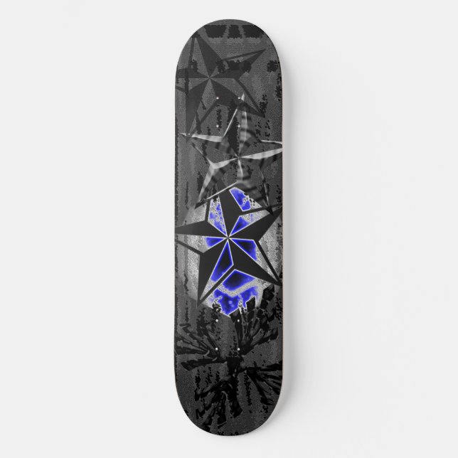 stjärnstrålkastare skateboard bräda 20,5 cm (Framsida)