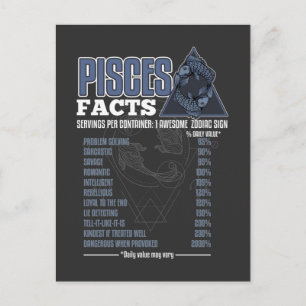 Stjärntecken Fiskarna Fakta Horoskop Definition Vykort