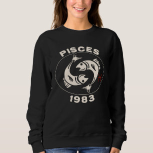 Stjärntecken Fiskarna Fiskarna 1983 T Shirt