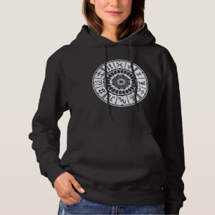 Stjärntecken Hjul Mandala Grafisk Konst T Shirt
