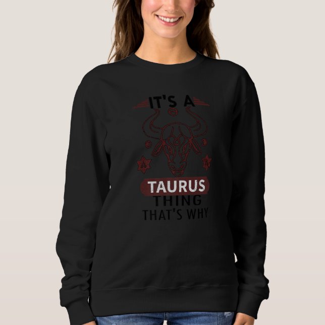 Stjärntecken Oxen Astrologi Horoskop T Shirt (Framsida)