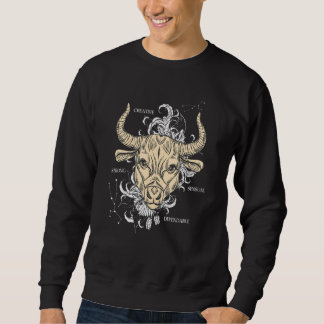 Stjärntecken Oxen Lång Ärmad Tröja