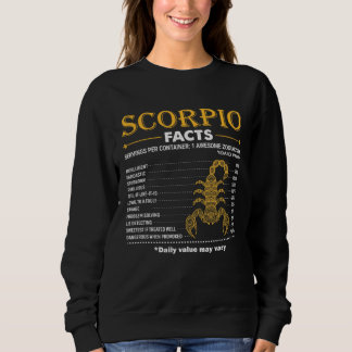 Stjärntecken Skorpion Fakta Oktober November T Shirt