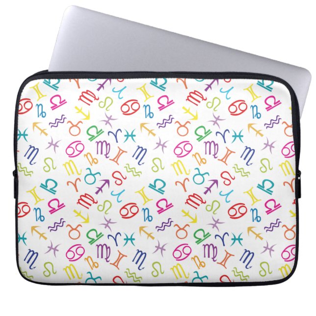 Stjärntecken Symboler  Laptop Fodral (Framsidan)