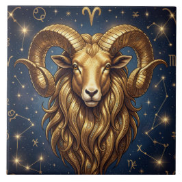 Stjärntecken Väduren | Astrologi Konst Kakelplatta