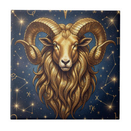 Stjärntecken Väduren | Astrologi Konst Kakelplatta