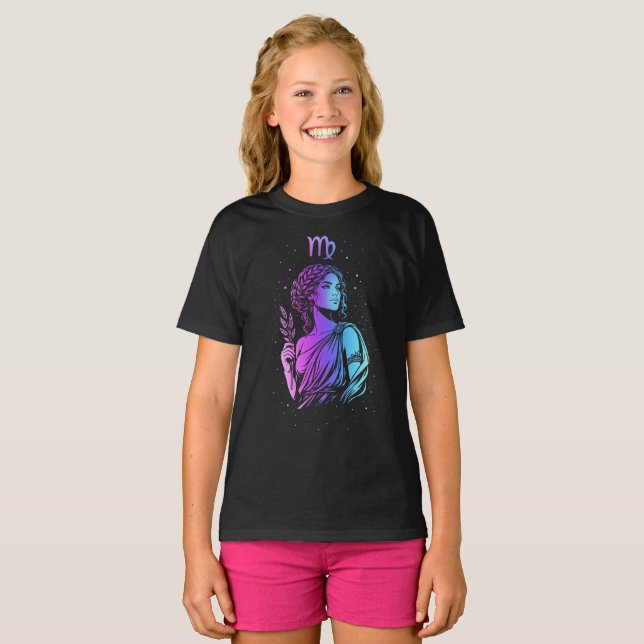 Stjärntecken Zodiac T-shirt (Hel framsida)