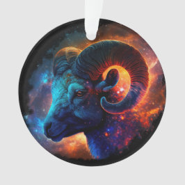Stjärntecknet Aries Zodiac - Ingen text - Ornament