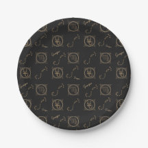 Stjärntecknet Black & Guld Zodiac Scorpio Astrolog