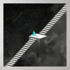 Stjärnväg till trapporna poster