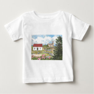 Stjäröns rumsvy Vy vid Isle of Shoals NH Tee Shirt