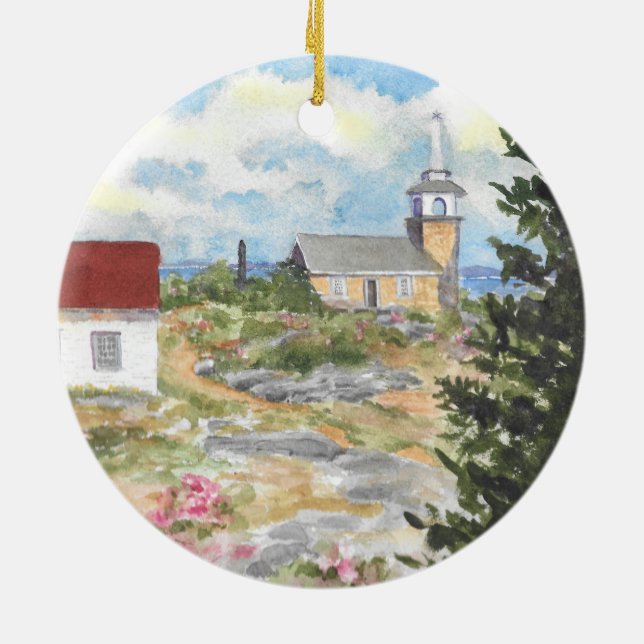 Stjärööarna i Shoals NH Star Ornament (Baksidan)