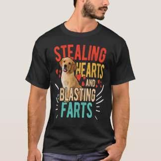 Stjärthjärnar och kastanjor Labrador Gift T Shirt