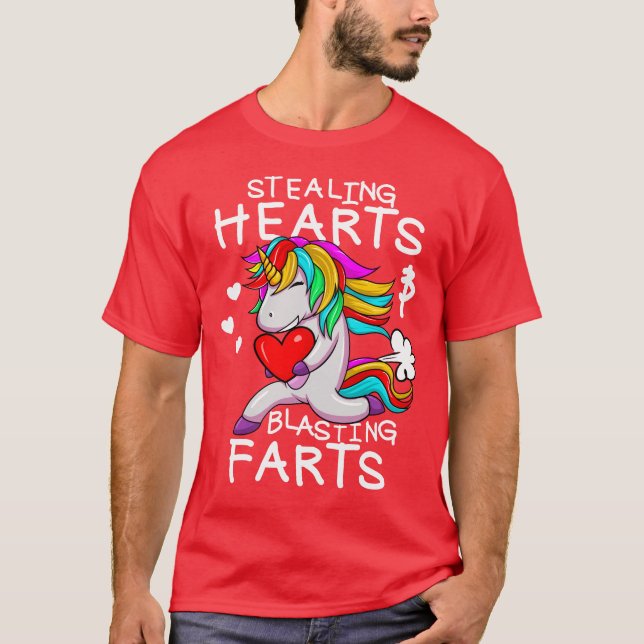 Stjärthjärtan och blåstötar t shirt (Framsida)