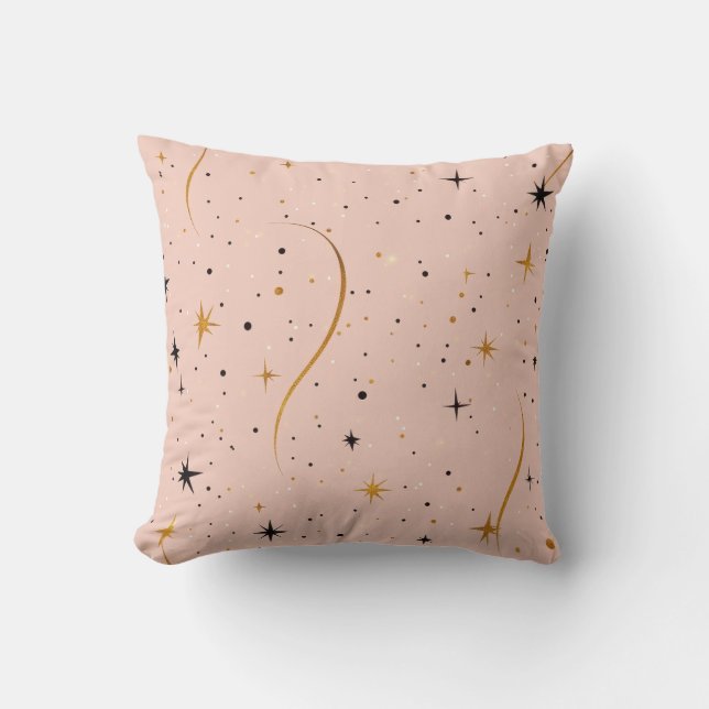 Stjärtkomfort - Cushion med Star Mönster Kudde (Framsida)