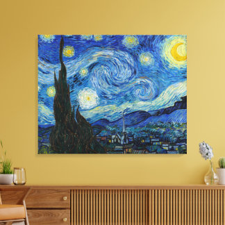 Stjärtkväll| Vincent Van Gogh Canvastryck