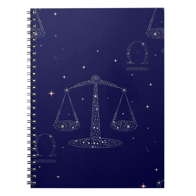 stjärtlibra anteckningsbok (Framsidan)