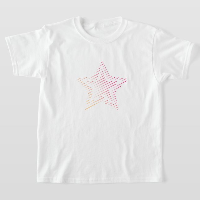 Stjärtlinje T Shirt (Laydown)