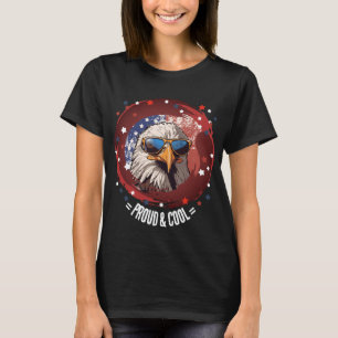 Stjärtspridd Coola Eagle T Shirt