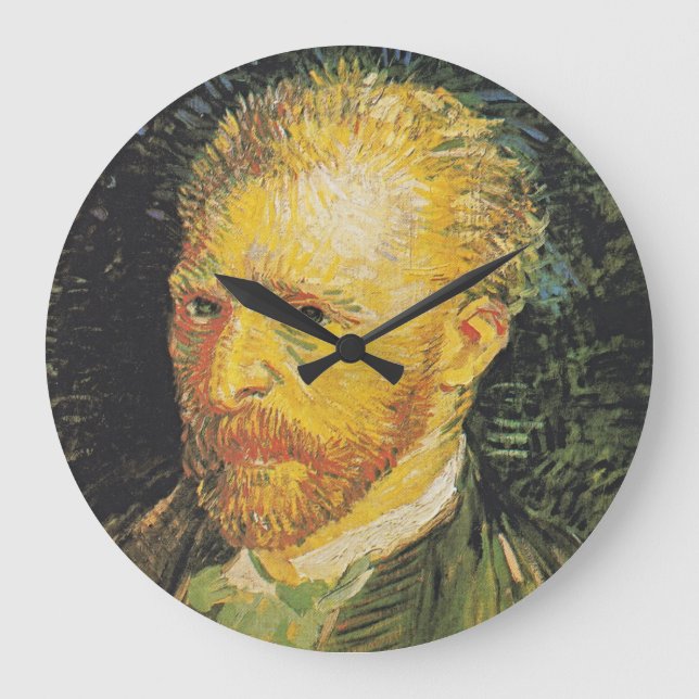 Stjärttimmar: Van Goghs Self-Porträtt Stor Klocka (Framsida)