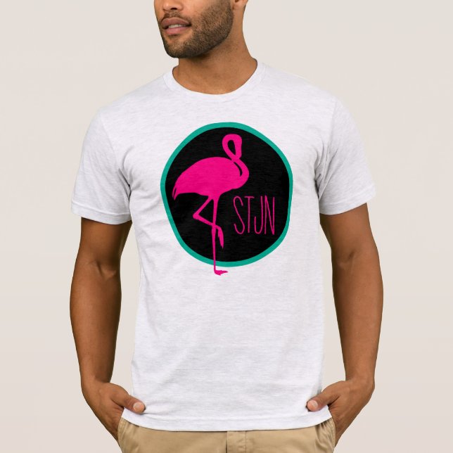 STJN FLAMINGO T SHIRT (Framsida)