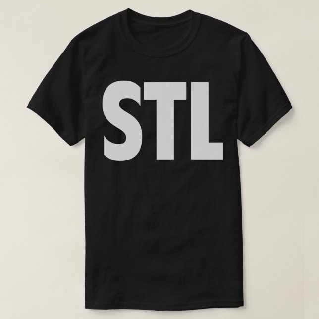 STL, St T Shirt (Design framsida)