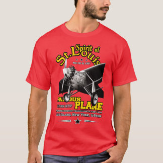 StLouis Berömd Flygplan T Shirt