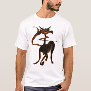 Stlylin brun kattskjorta t shirt