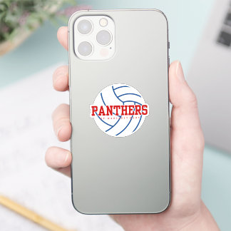STMM Panthers Volleyball Vinyl Stickers Klistermärken
