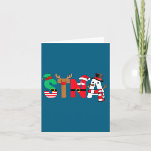 Stna julskjorta stat testad sjuksköterska biträde kort