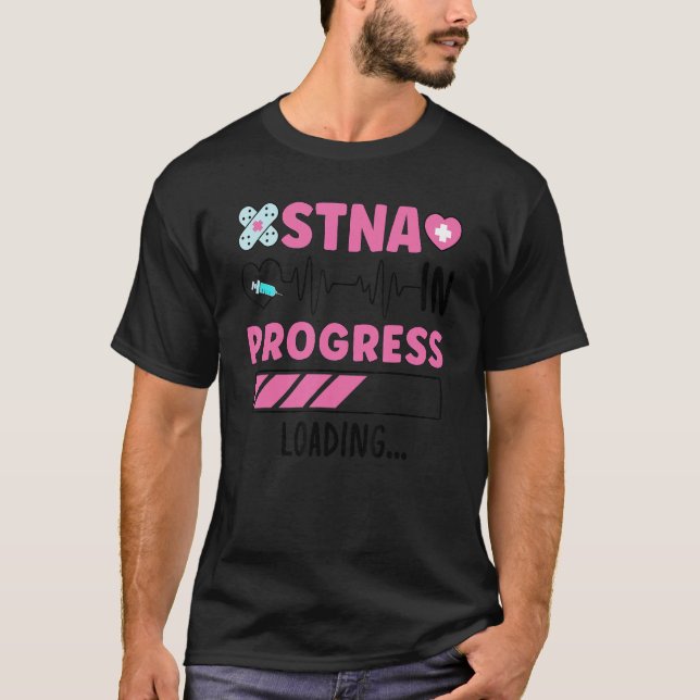 STNA-status testade vårdassistenten på T Shirt (Framsida)