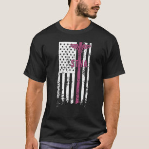 STNA US Flagga State Testad Nursing Assistant 1 T Shirt