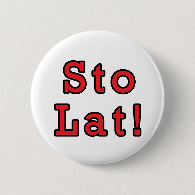 Sto Lat! Knapp (Framsida)