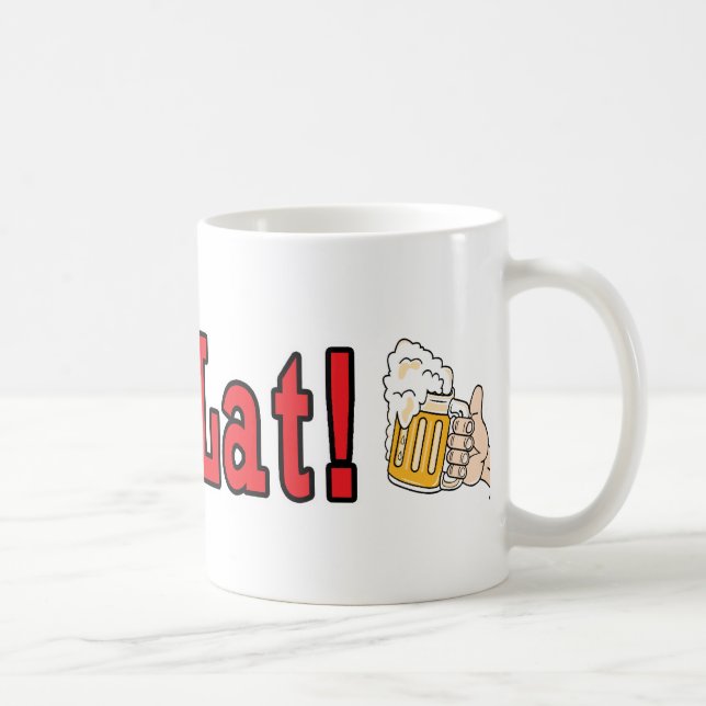 Sto Lat! Med Beer Mugg (Höger)