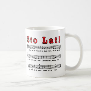 Sto Lat! Sång Kaffemugg
