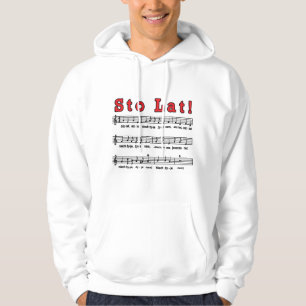 Sto Lat! Sång Tröja Med Luva
